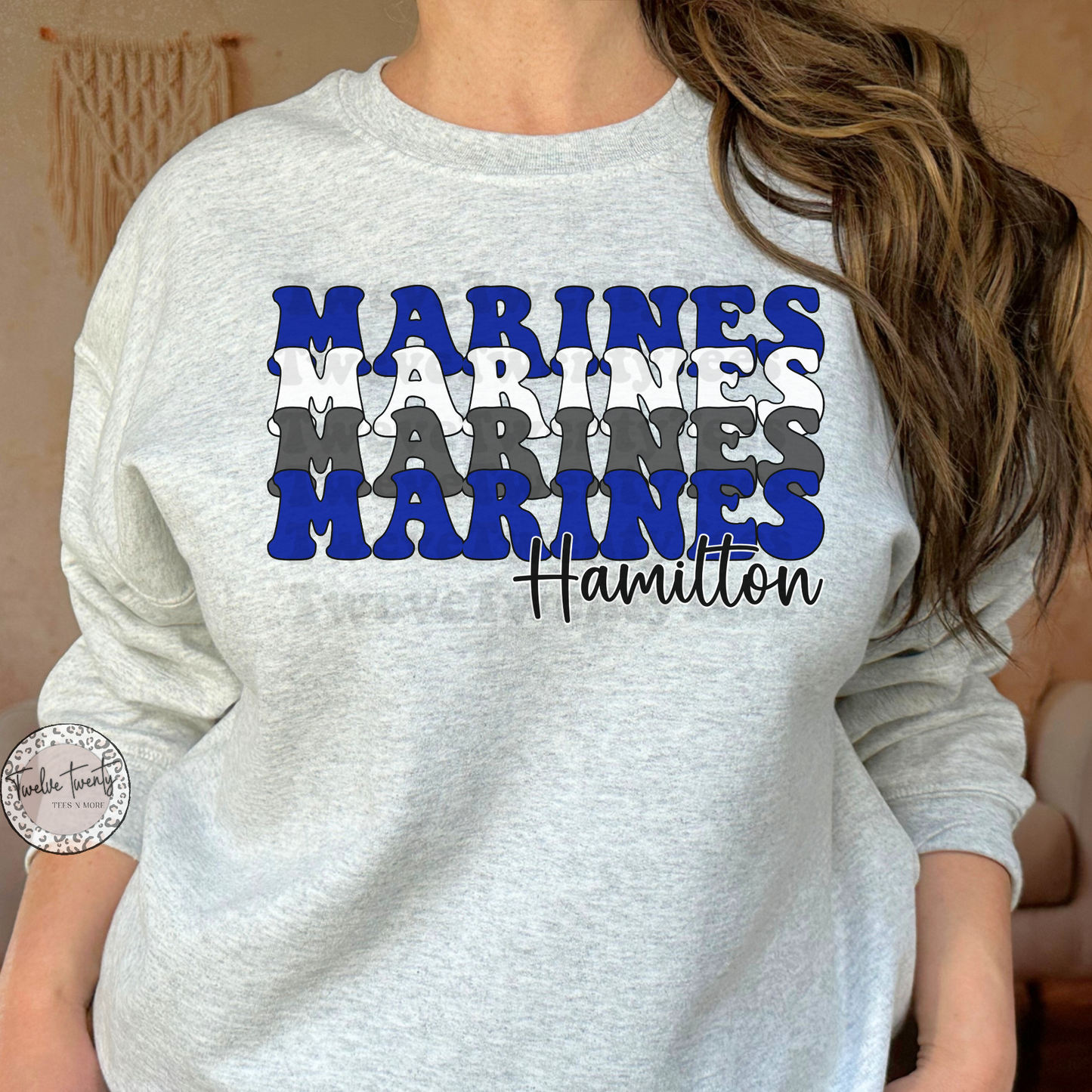 Stacked Custom School Spirit