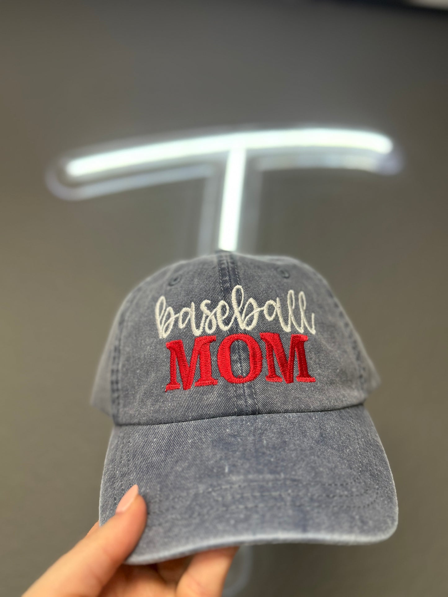 Softball or baseball mom hat