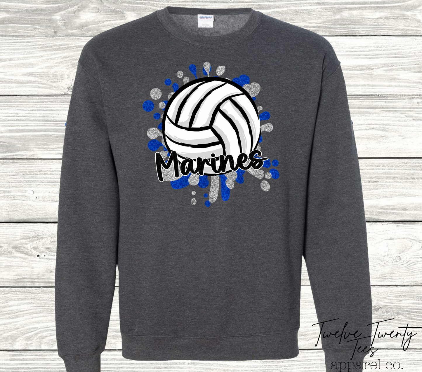 Volleyball Glitter