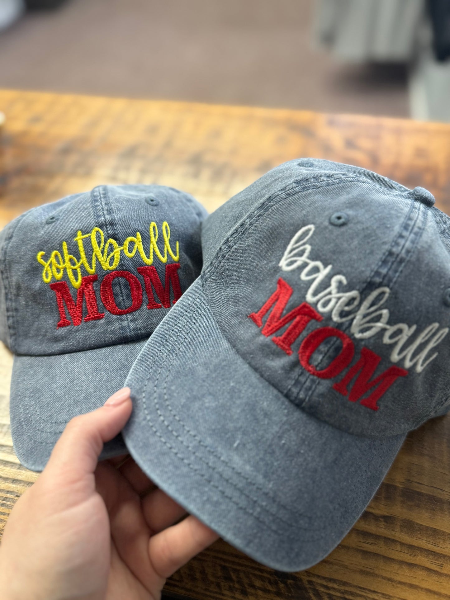 Softball or baseball mom hat
