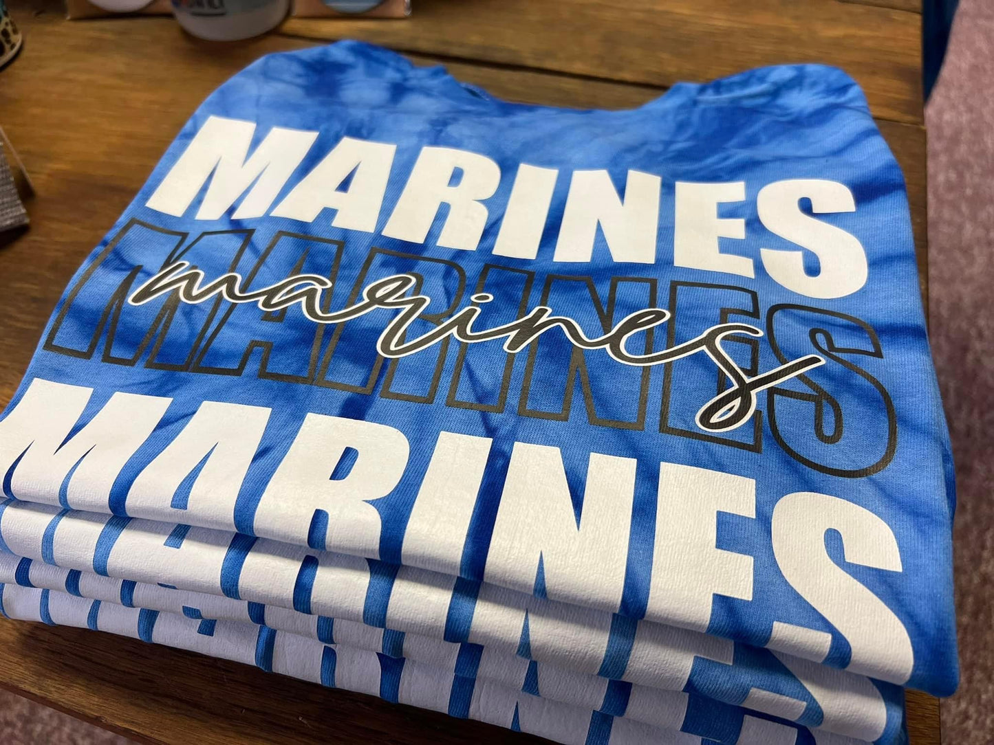 Tye Dye Marines Tee