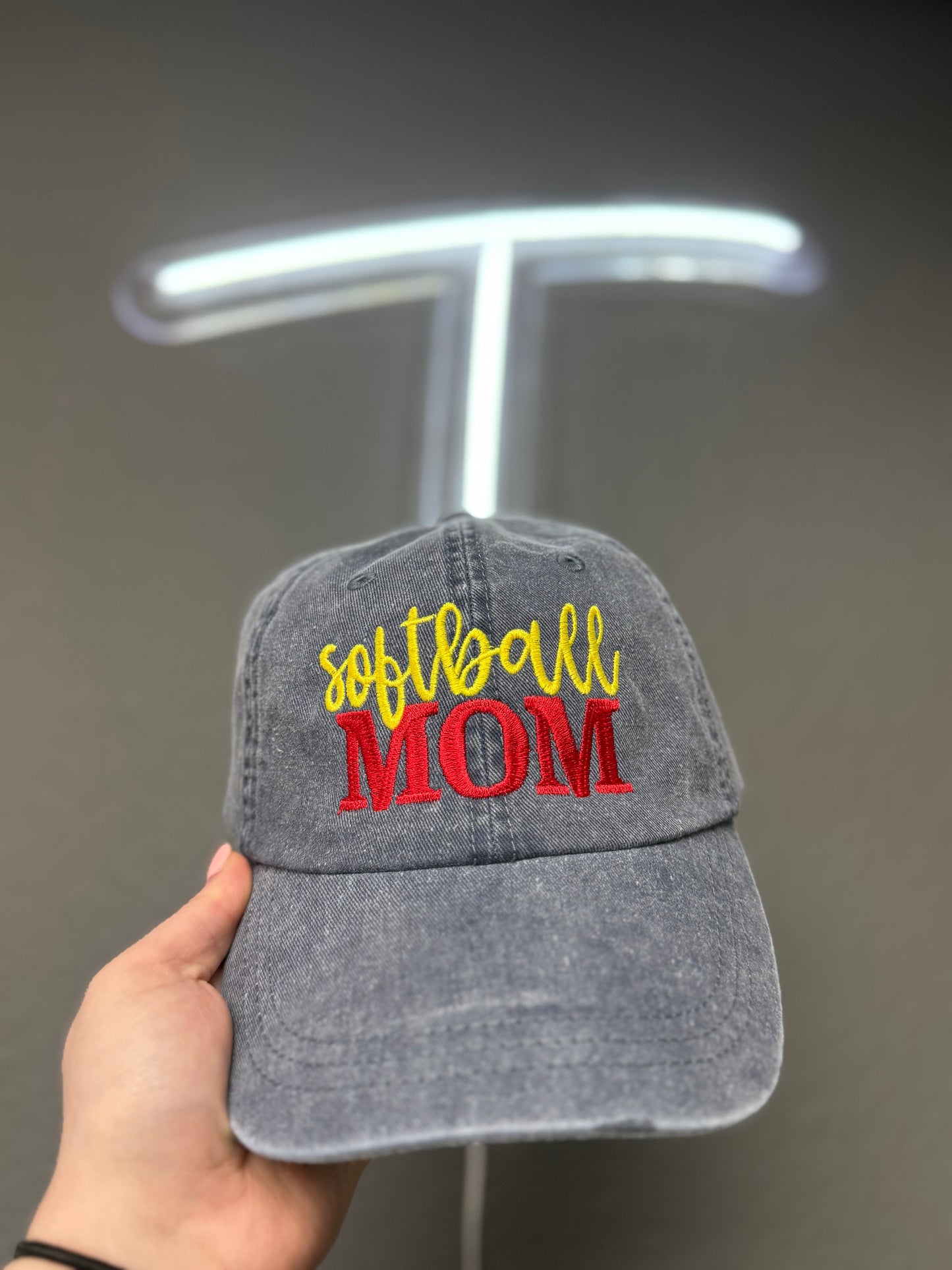 Softball or baseball mom hat