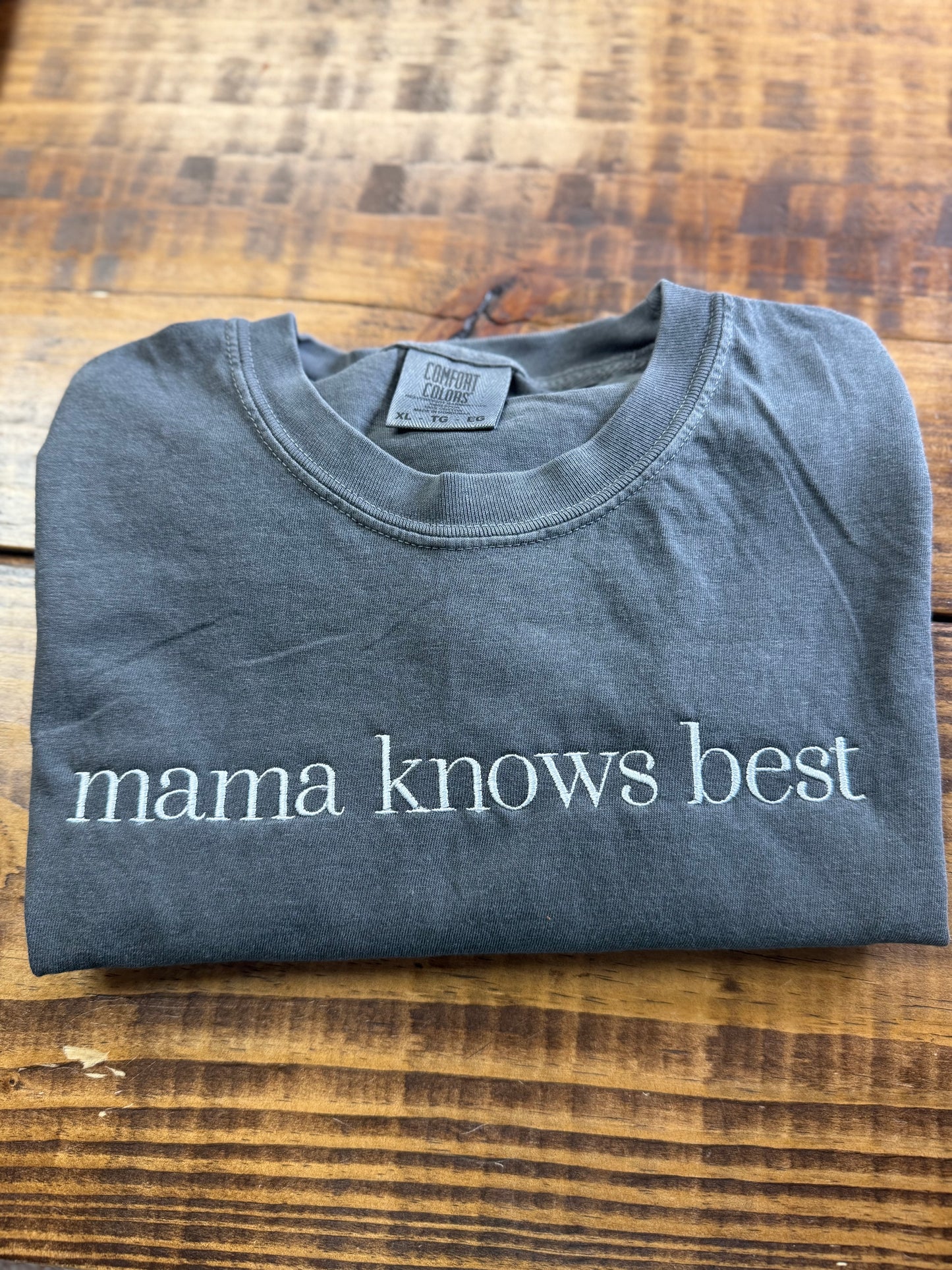 Mama knows best