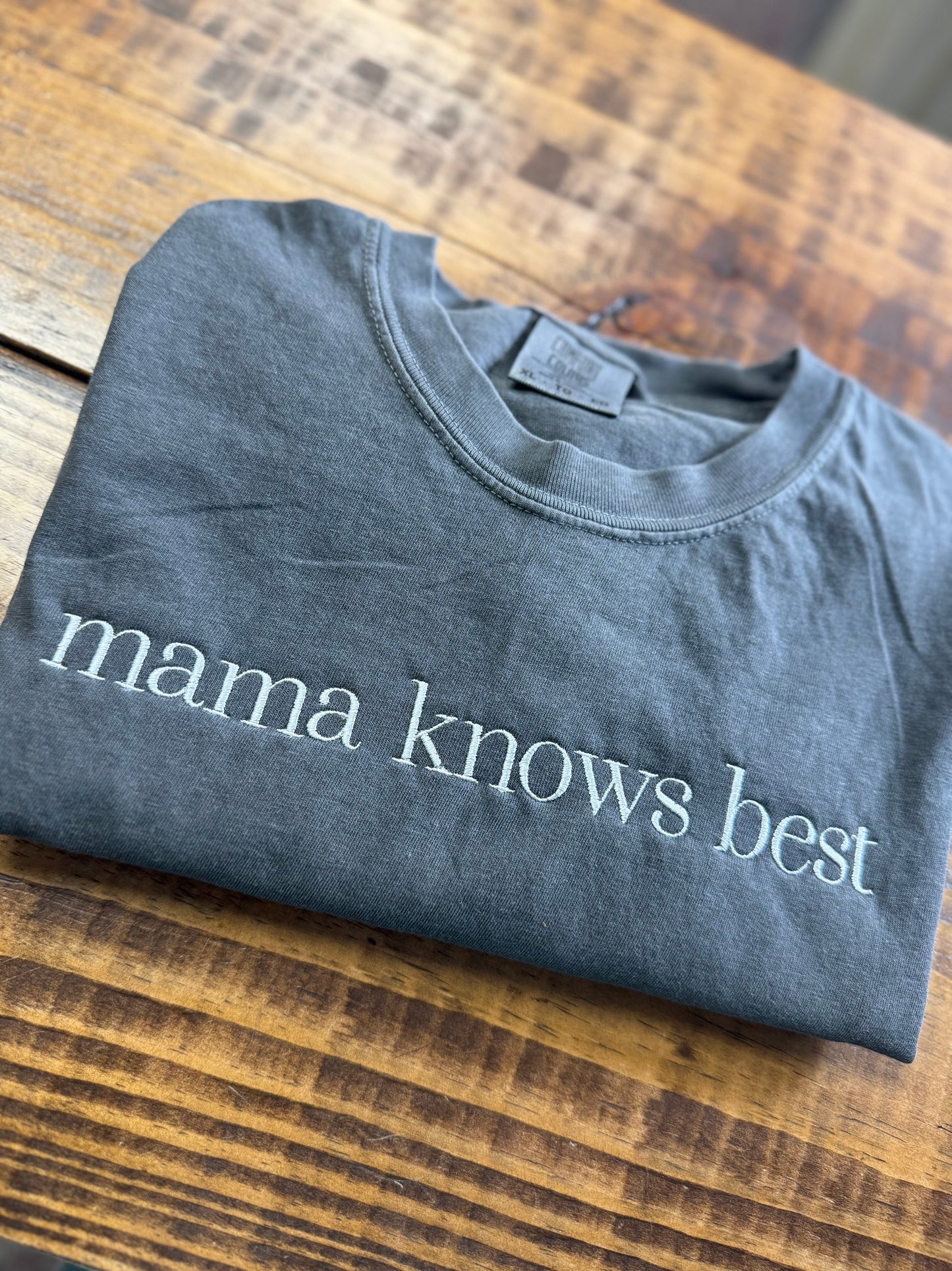Mama knows best