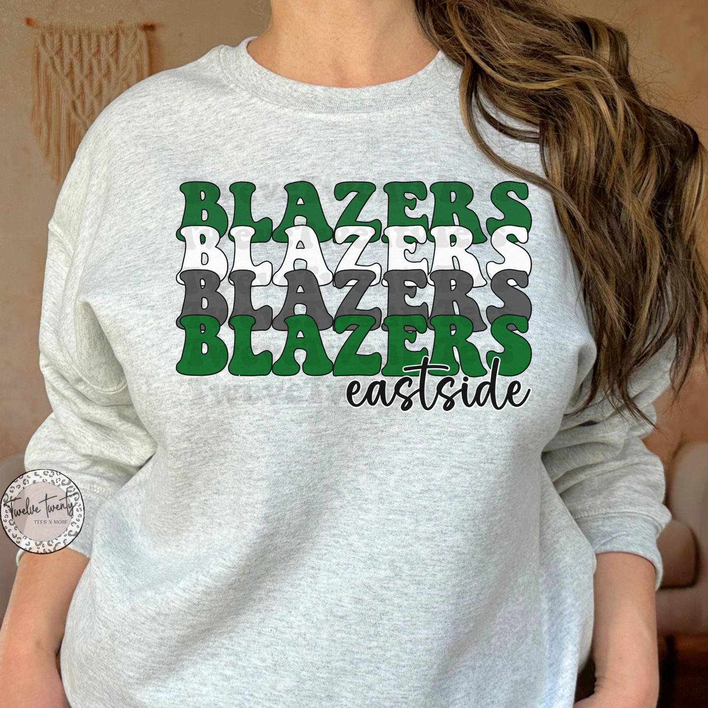 Stacked Custom School Spirit