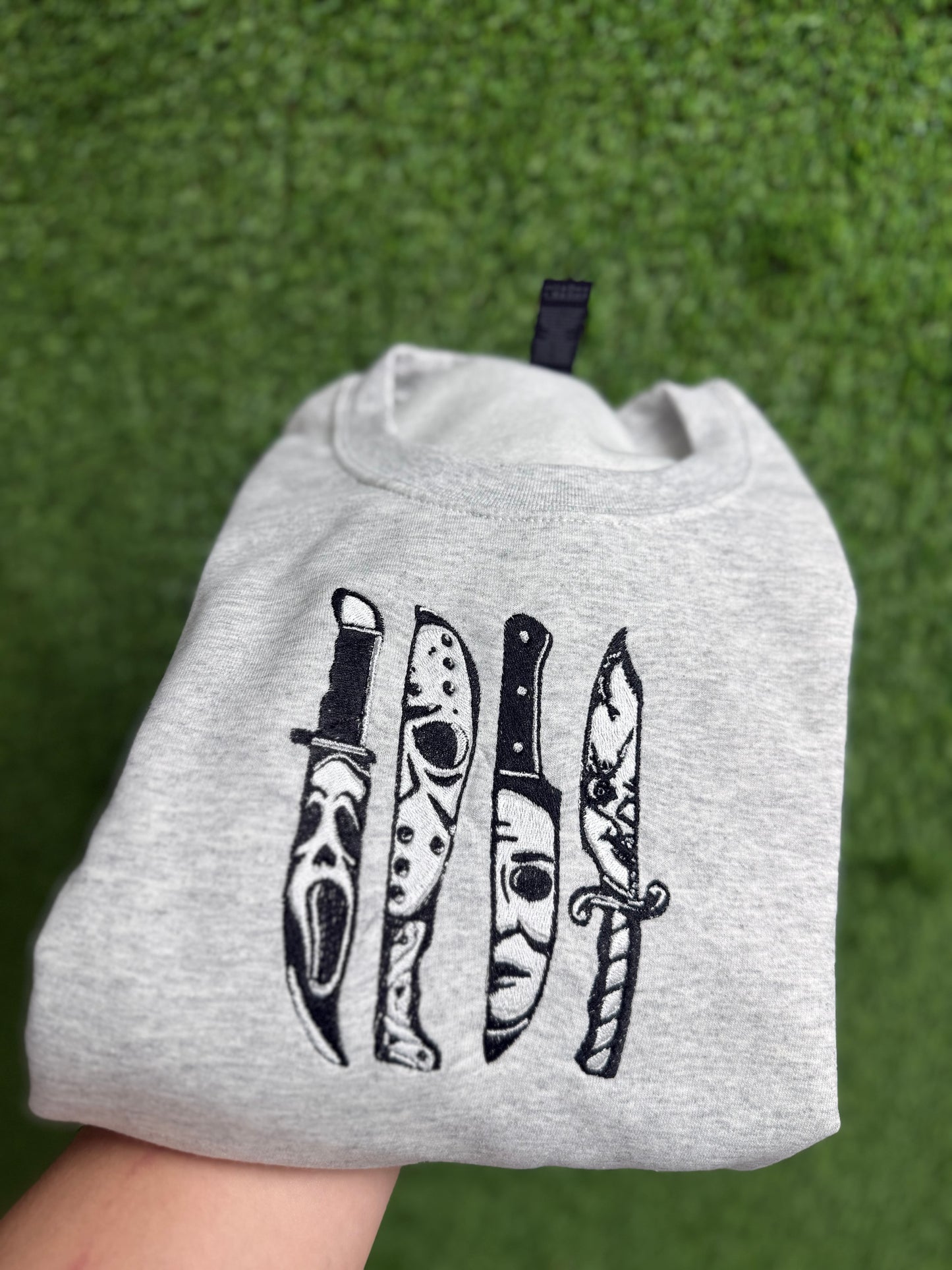 Halloween Horror embroidered