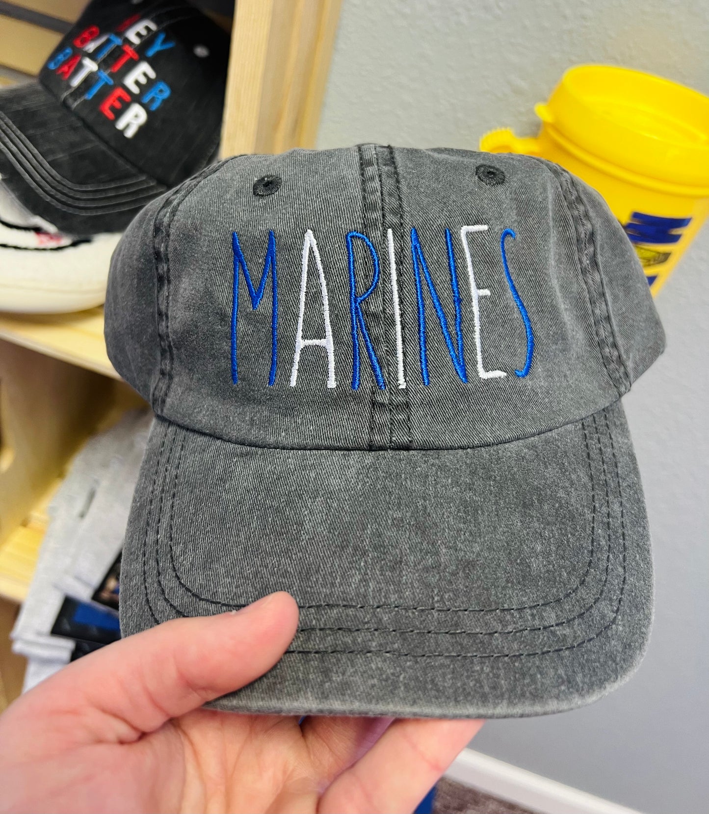 MARINES school spirt hat