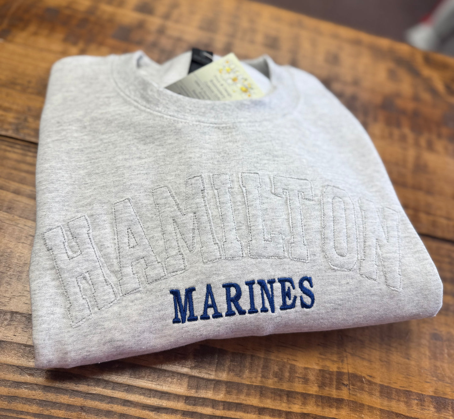 Custom vintage embroidery