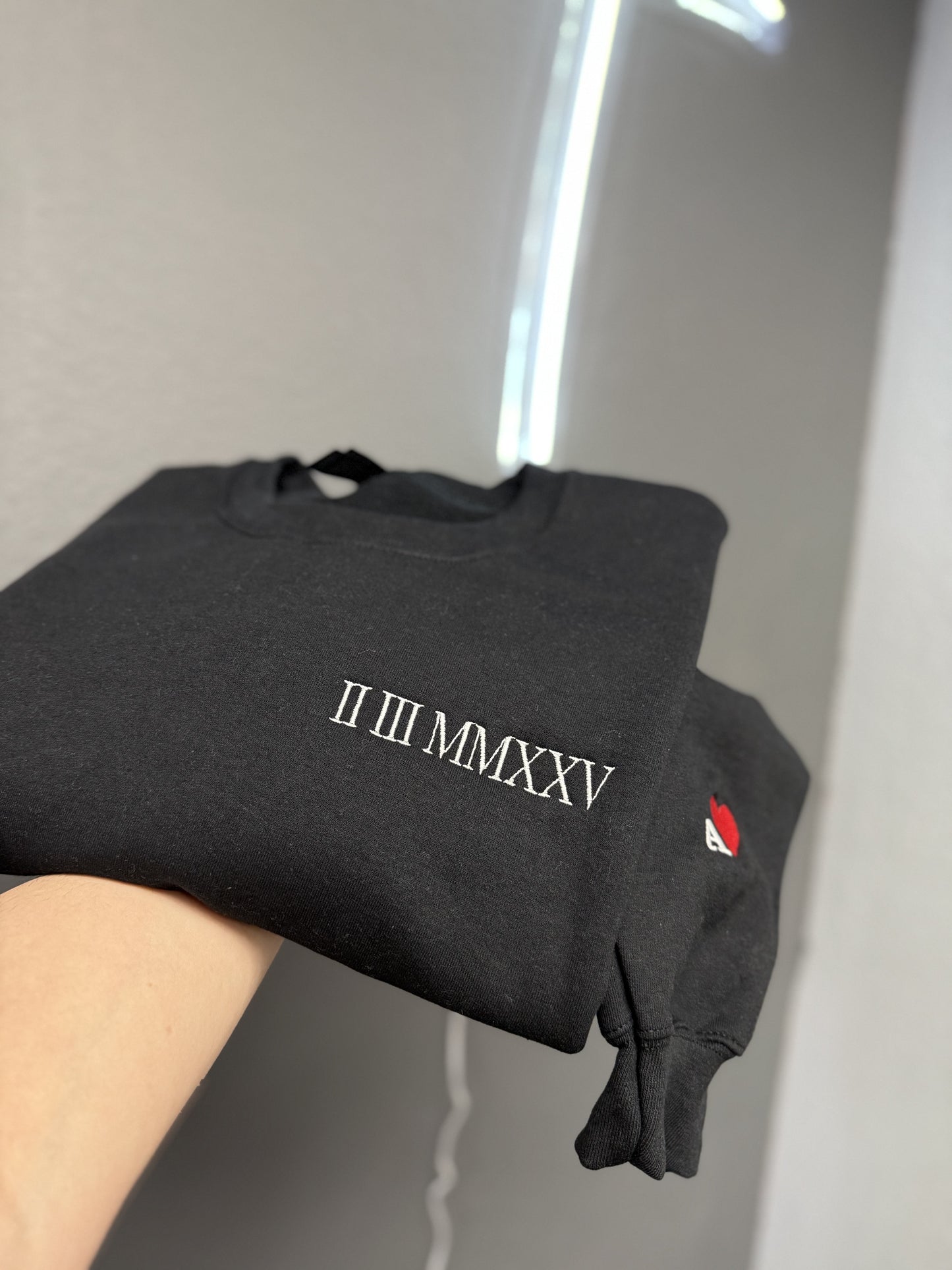 Custom Roman Numeral Sweatshirt