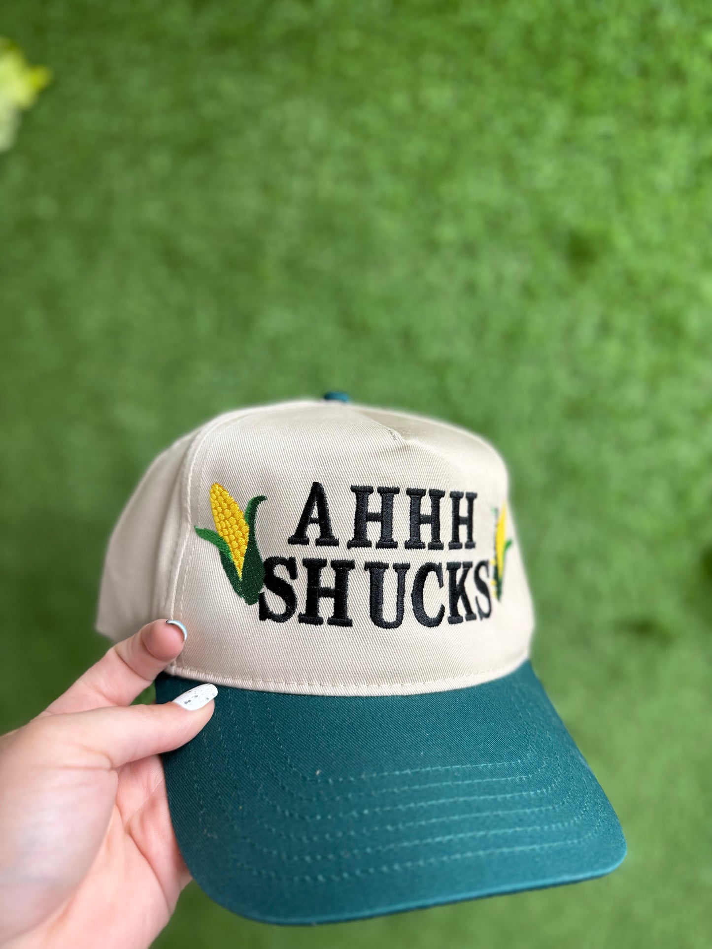 Ahh Shucks corn cob hat