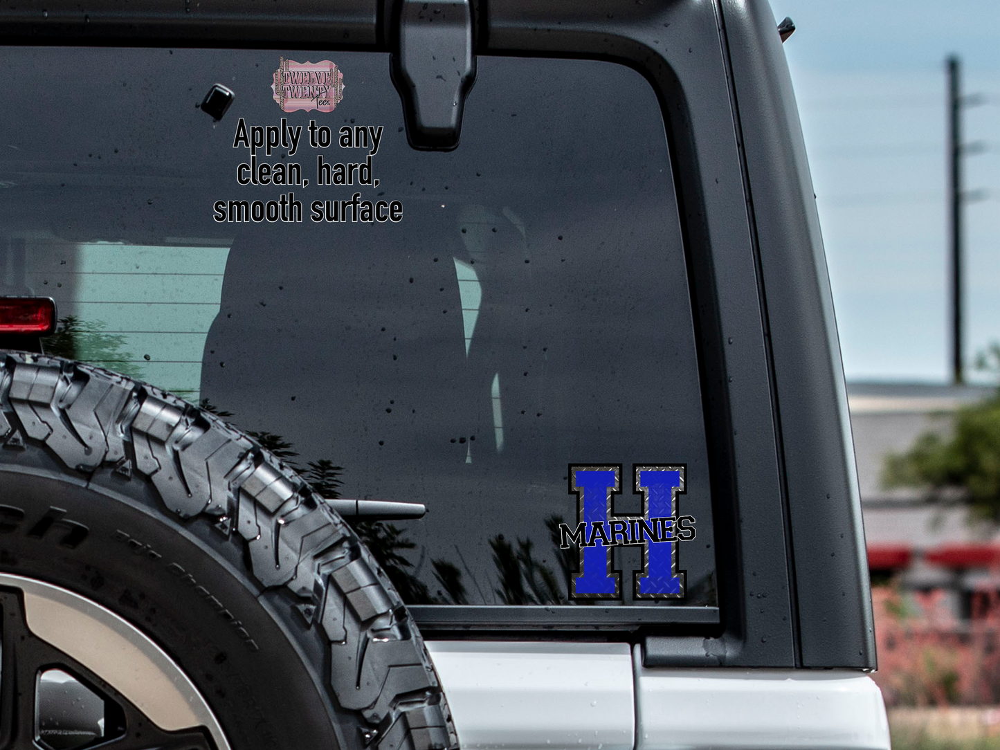 Steel Plate Marines UV Decal