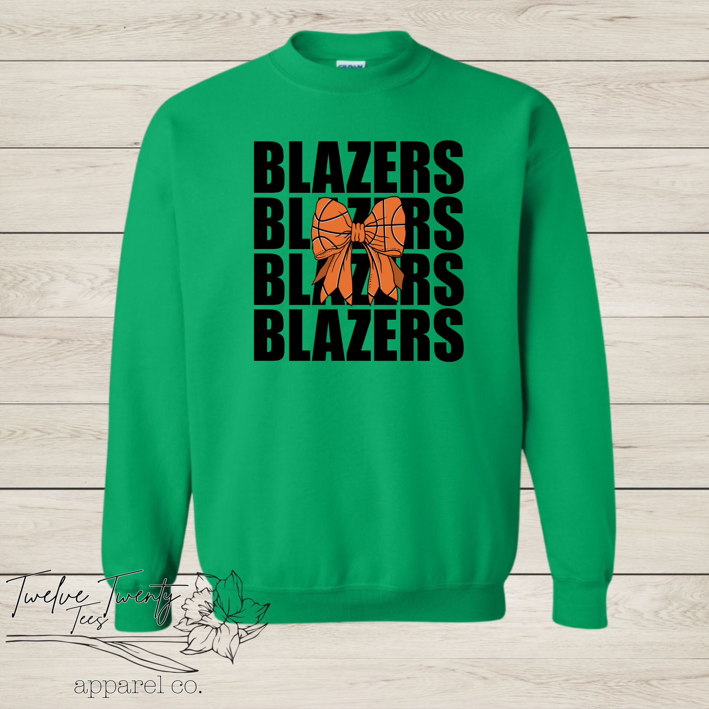 Custom School Basketball Stacked