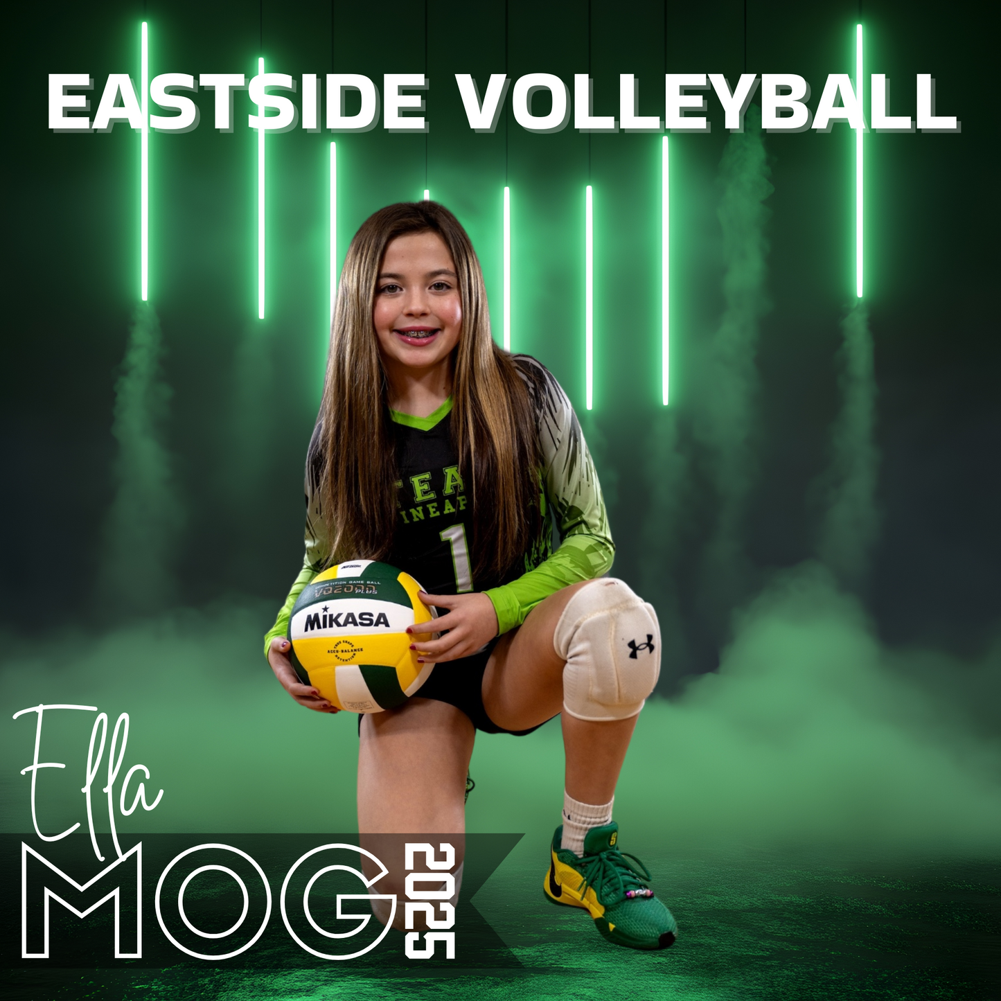 Custom sports graphic