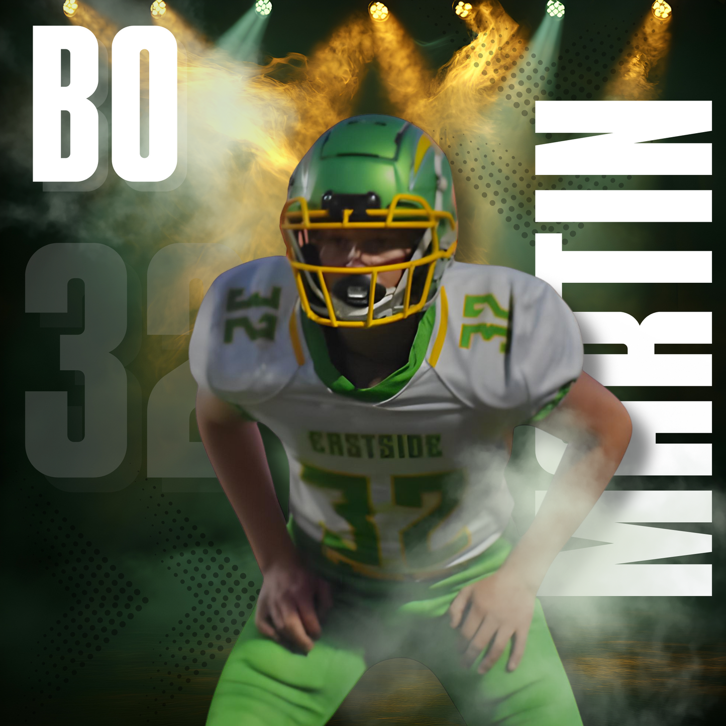 Custom sports graphic