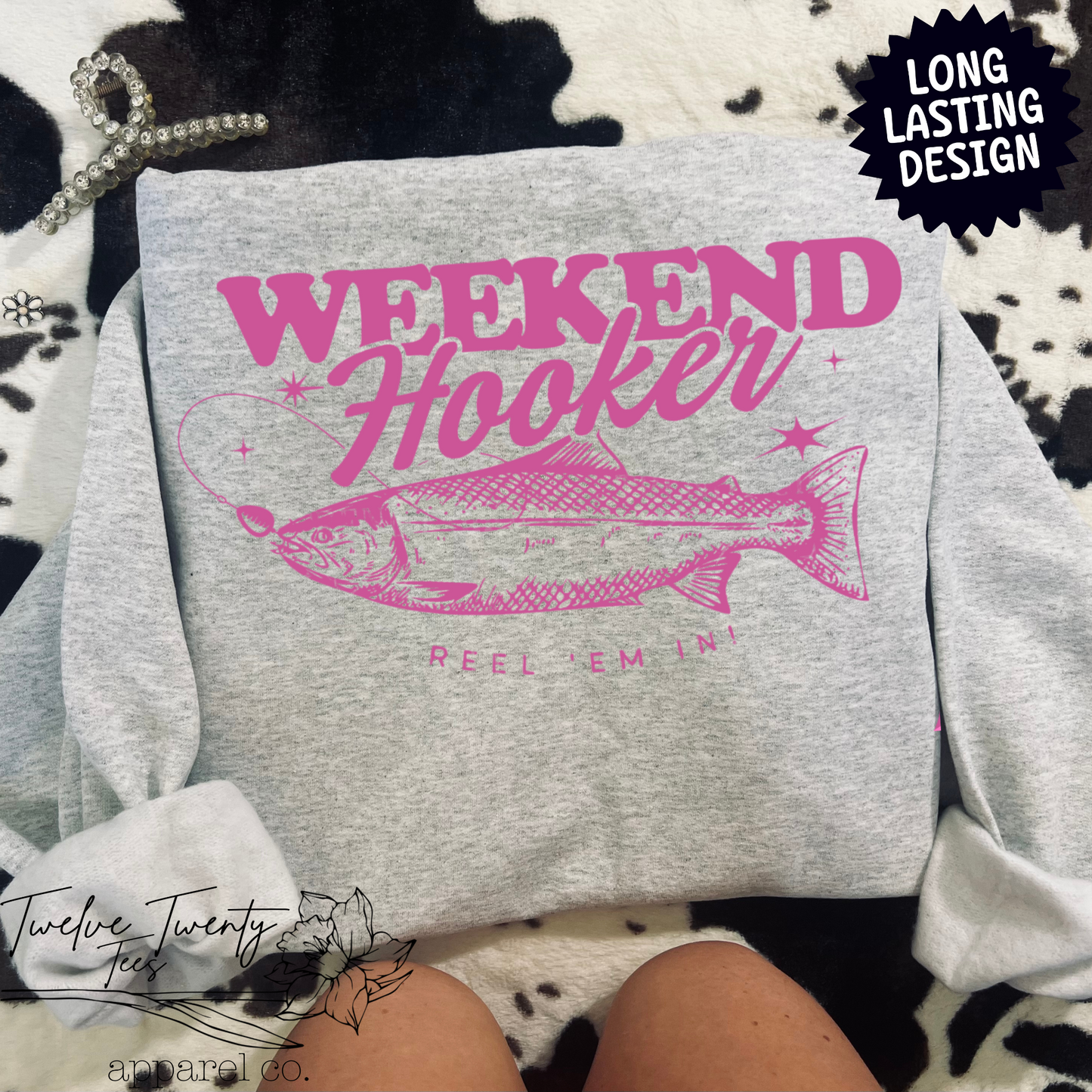 Weekend Hooker fishing tee