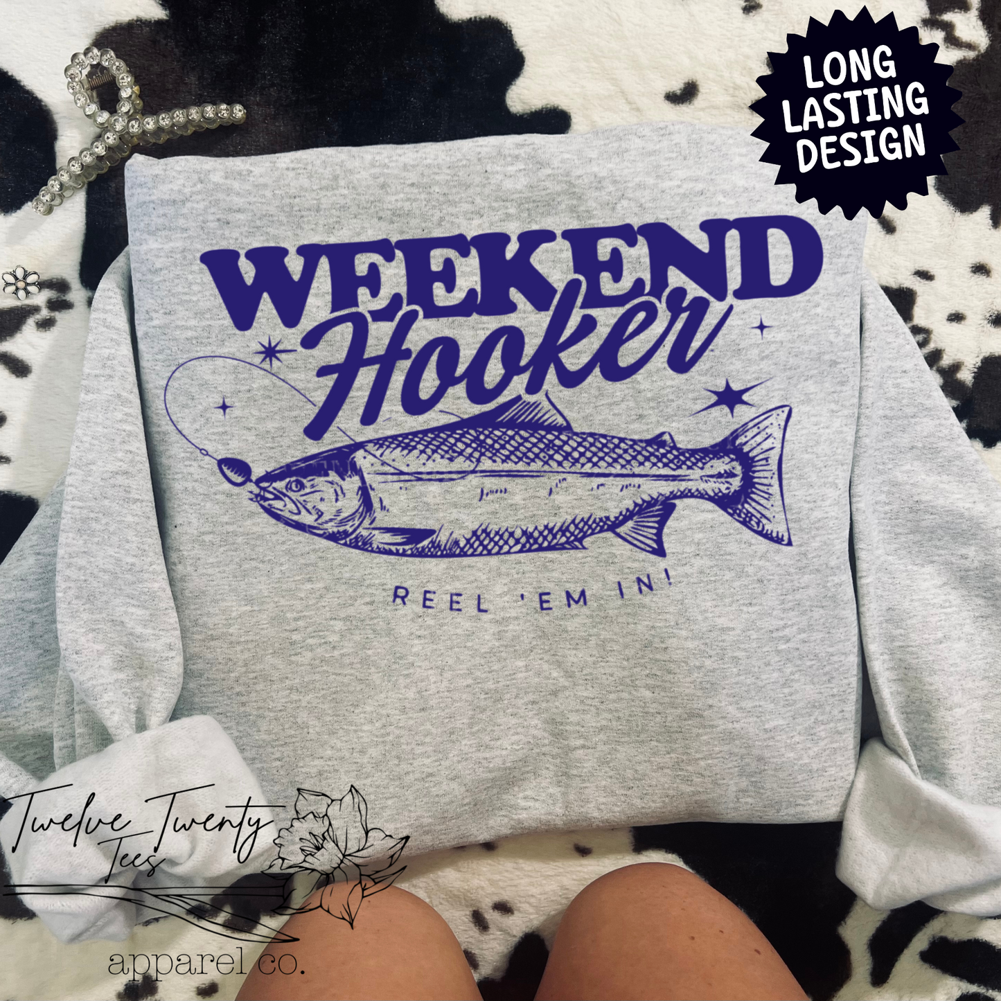 Weekend Hooker fishing tee