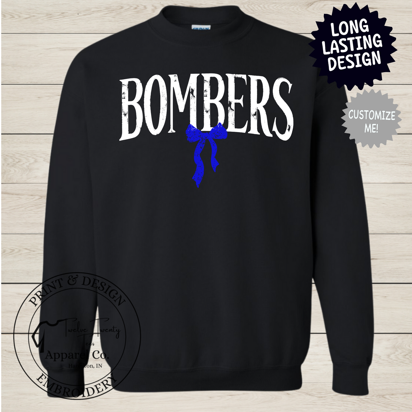Mascot Bow Distressed