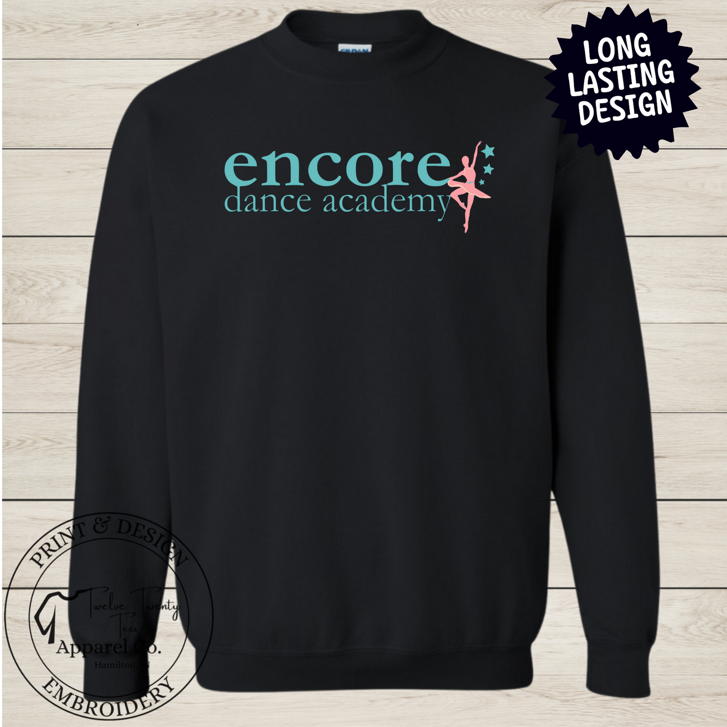 ENCORE Dance Crewneck Sweatshirt