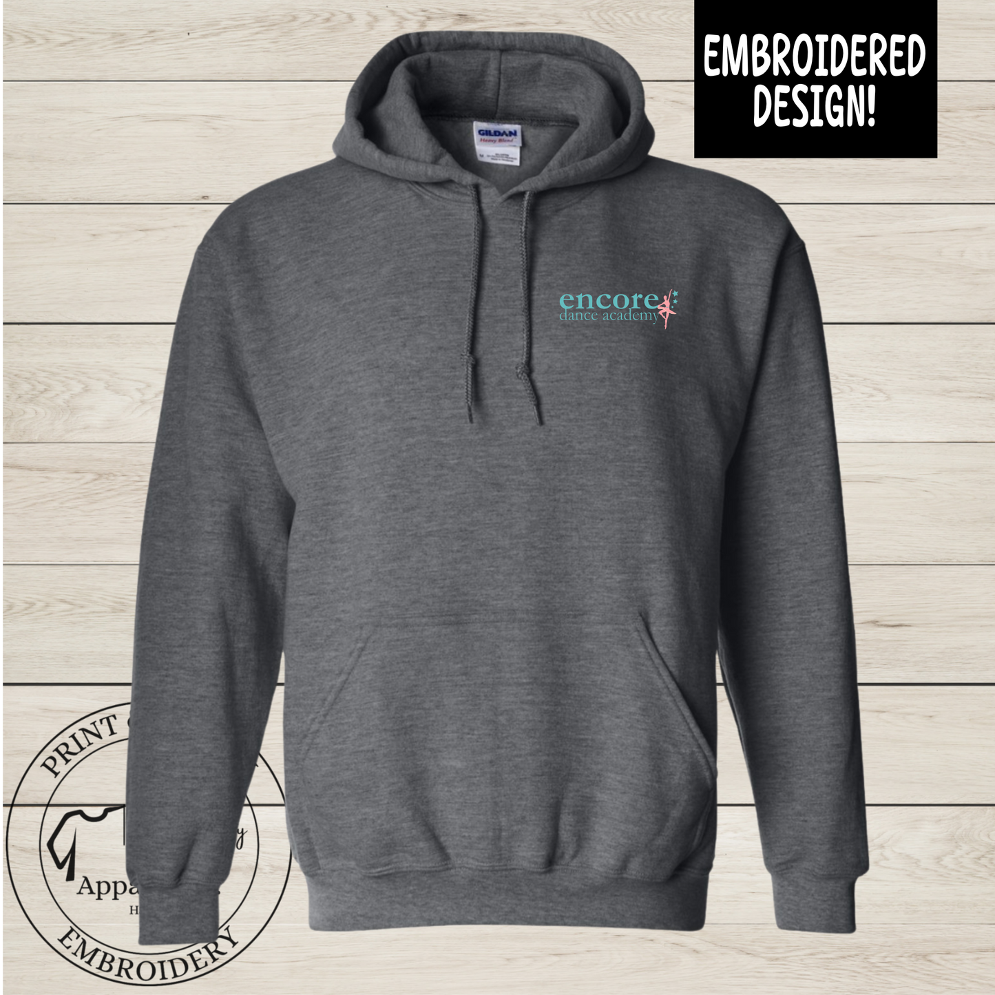 ENCORE Dance Embroidered