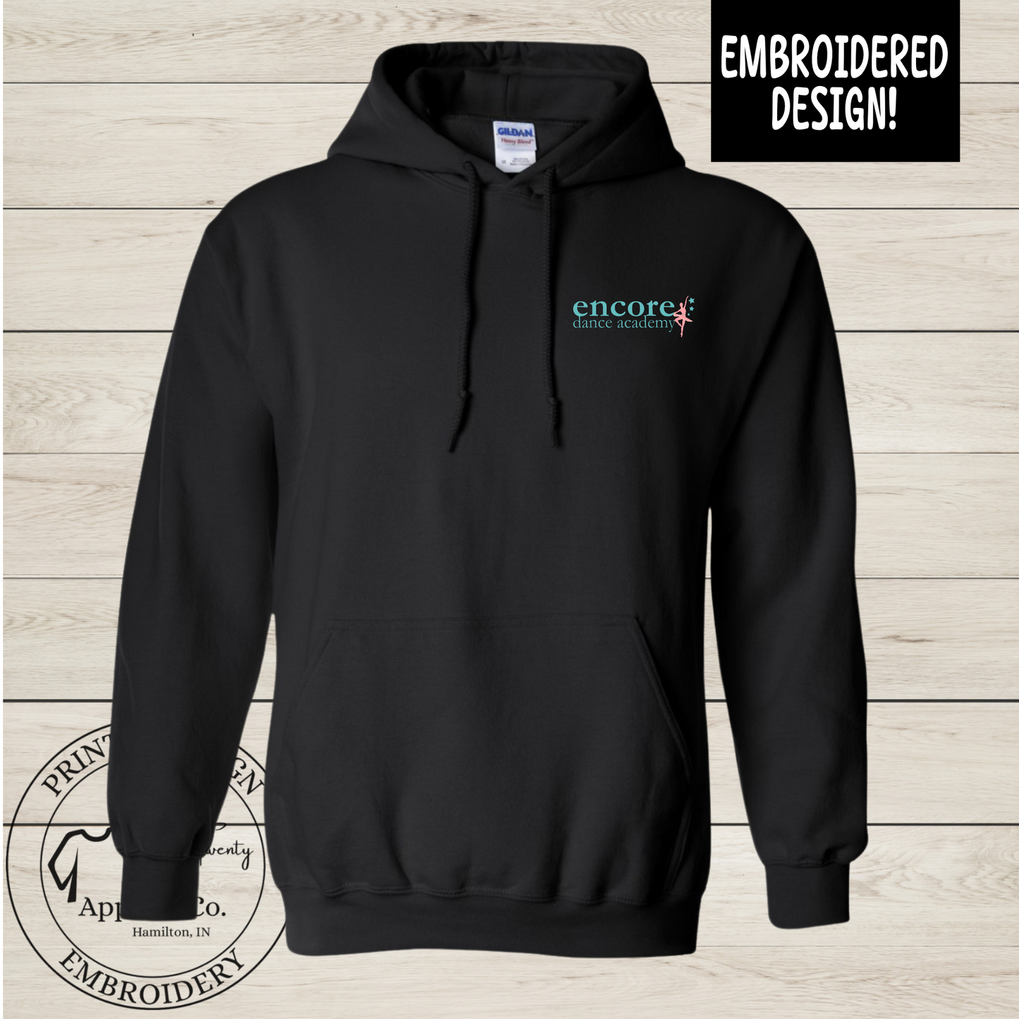 ENCORE Dance Embroidered