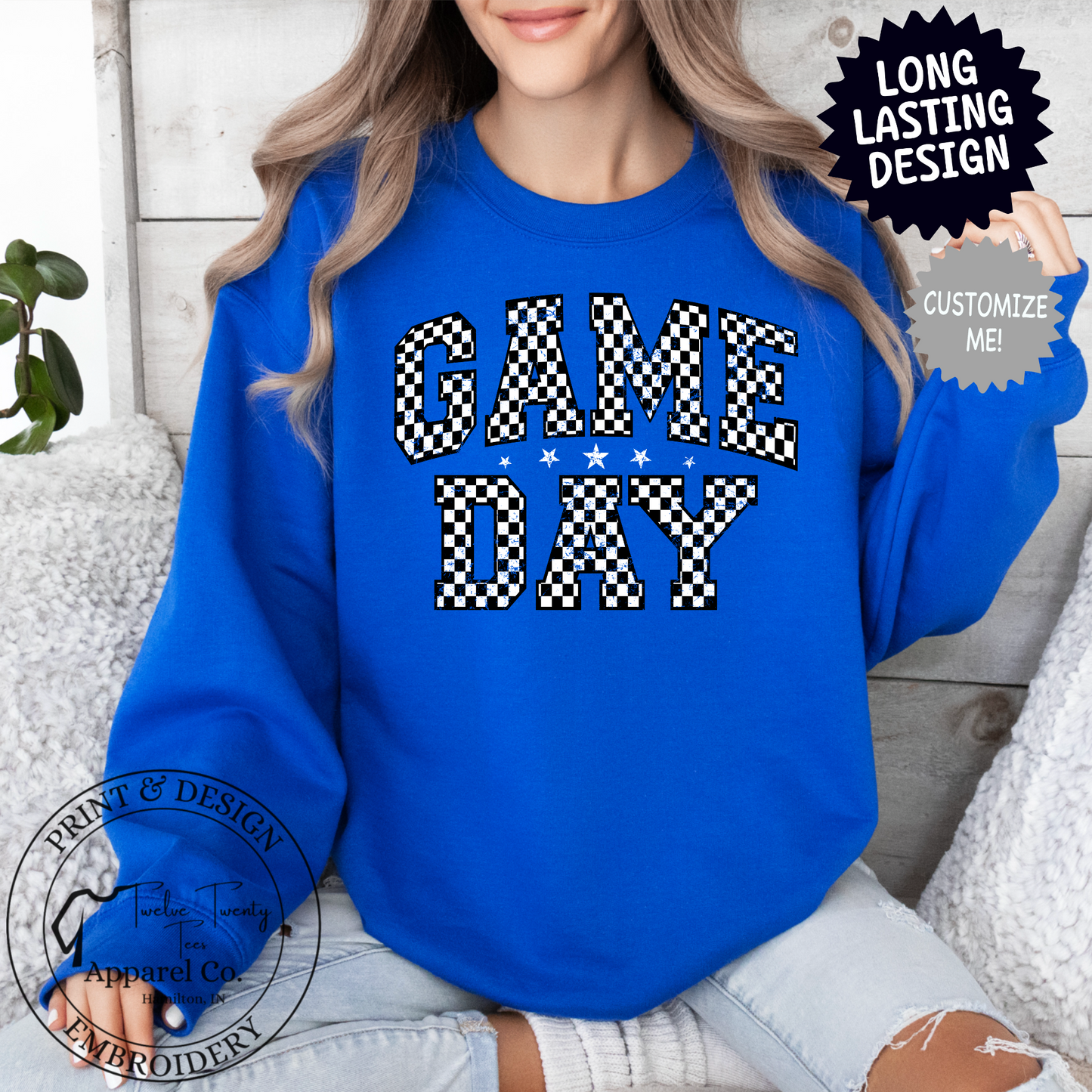 Game day checkered