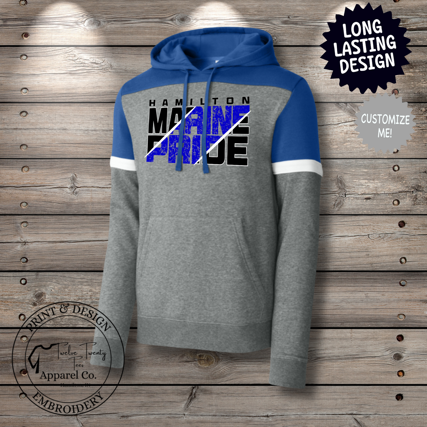 COLORBLOCK mascot pride hoodie