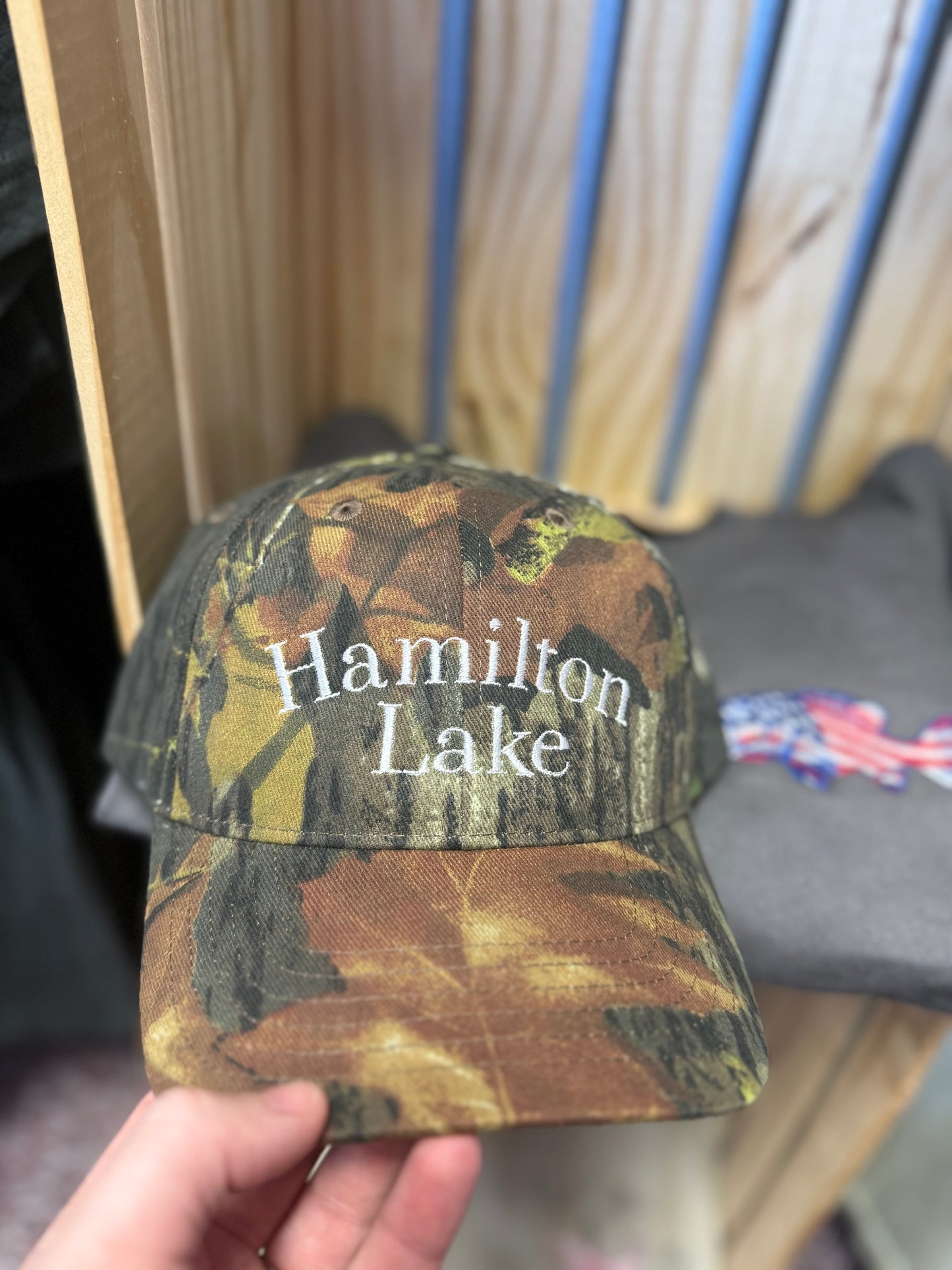 Camo Hamilton Lake Hat