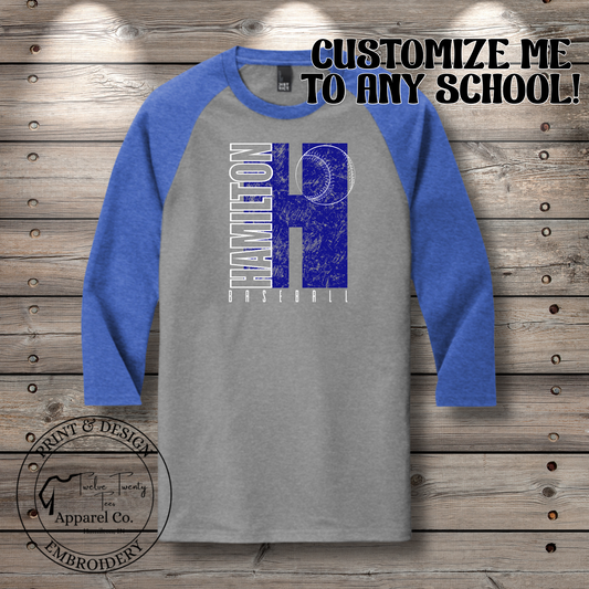Baseball Team Raglan