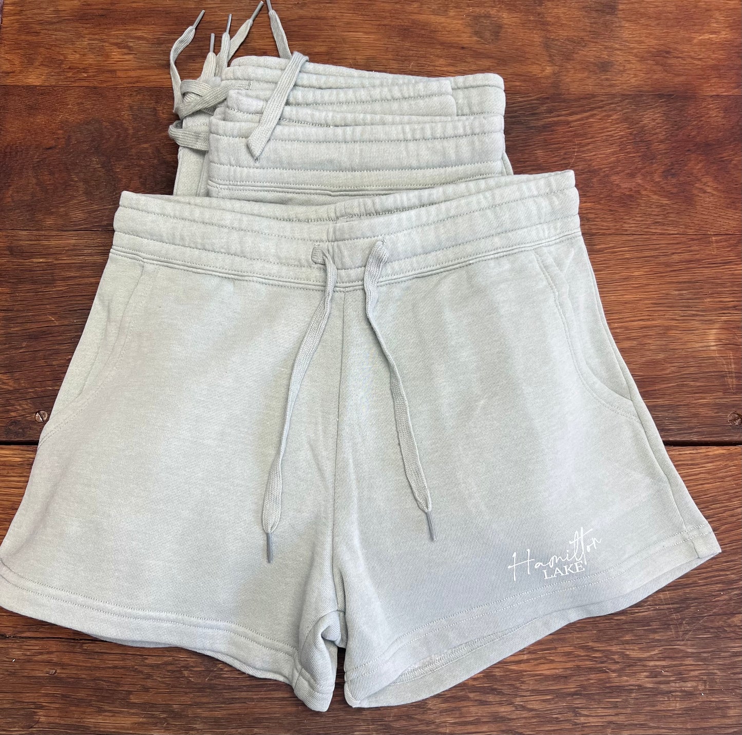 Hamilton Lake Sage Green Shorts