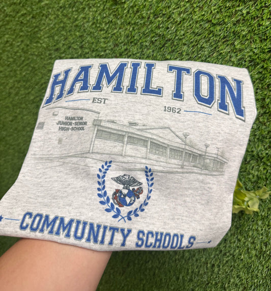 Hamilton Vintage Sketch Design