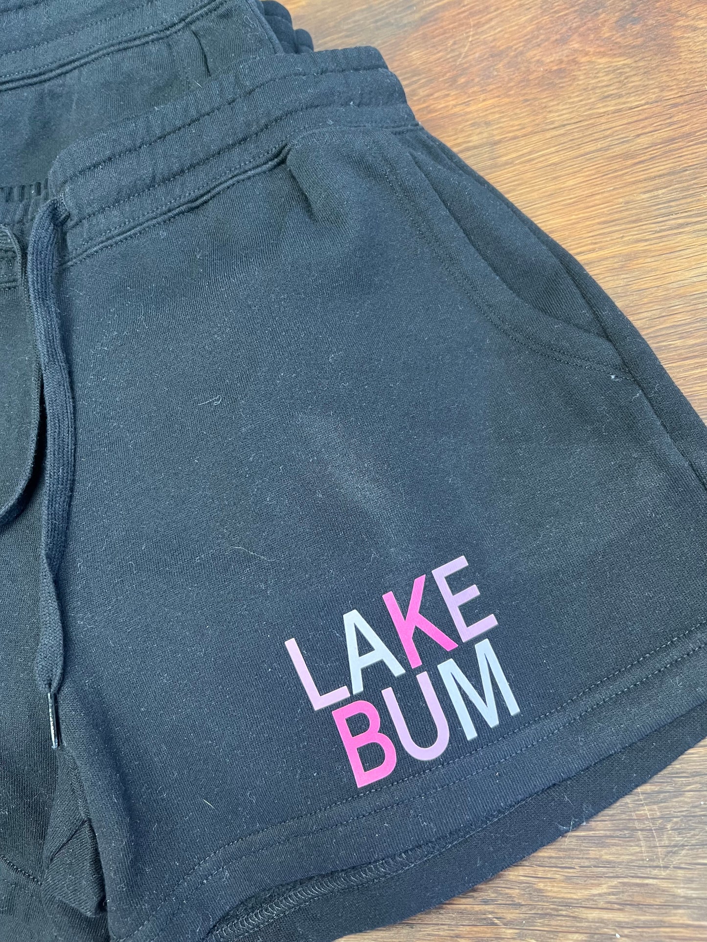 Pink Lake Bum Shorts