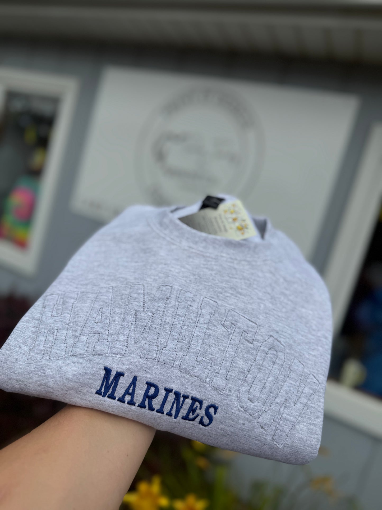 Custom vintage embroidery