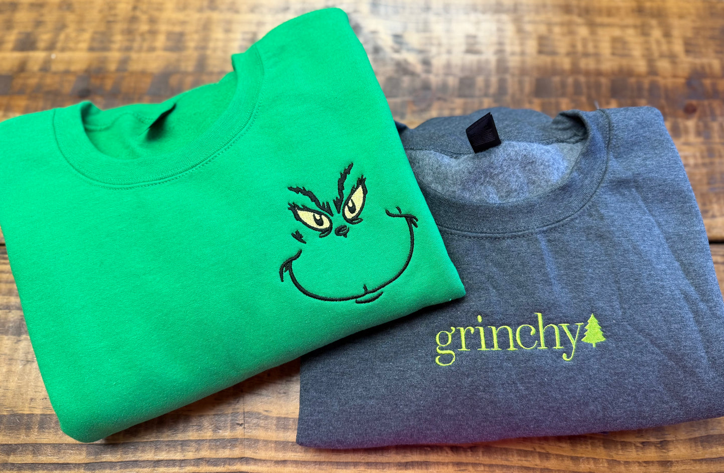 Grumpy Green Guy Sweatshirts