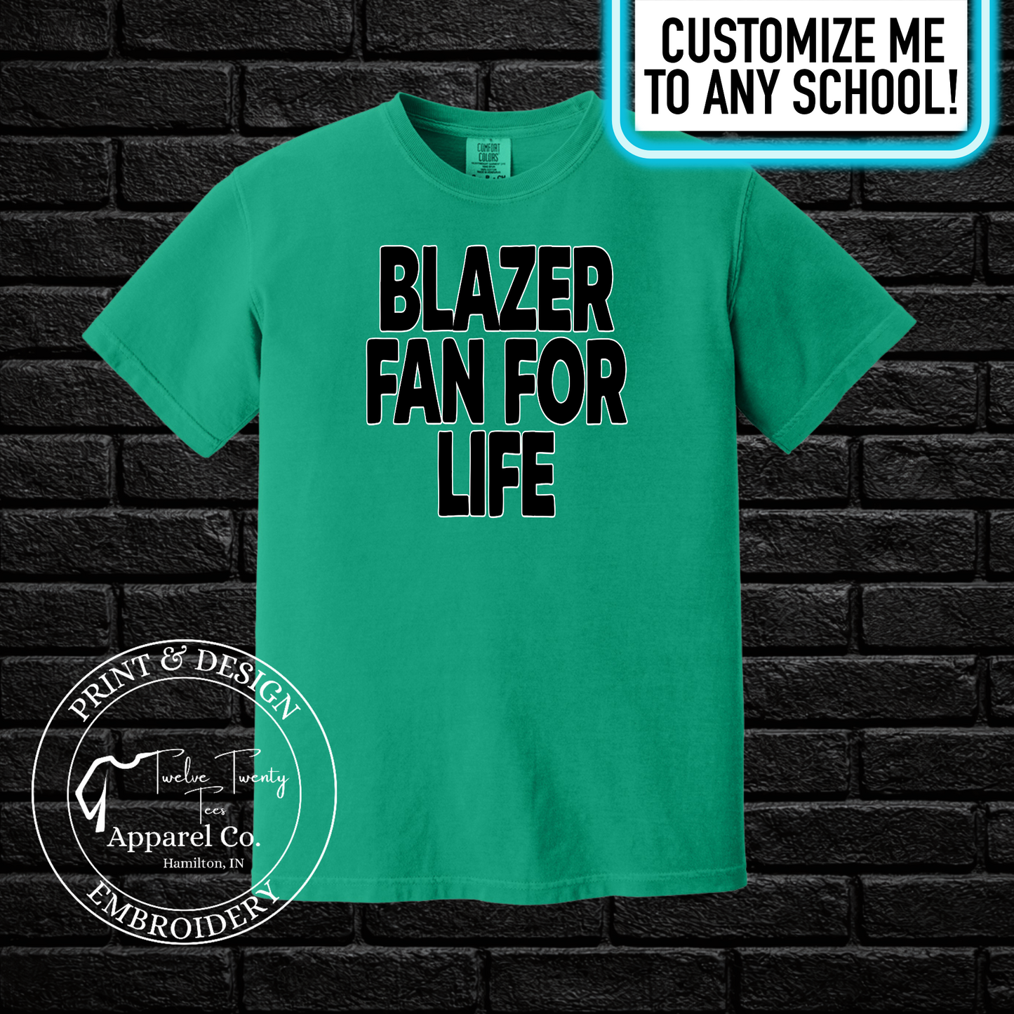Comfort colors fan for life