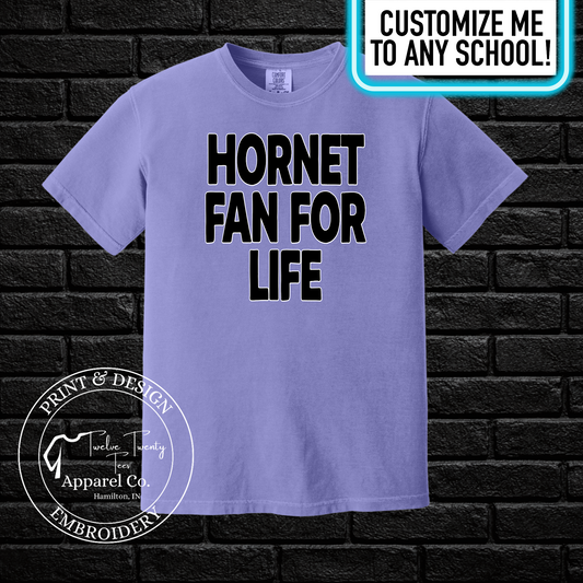 Comfort colors fan for life