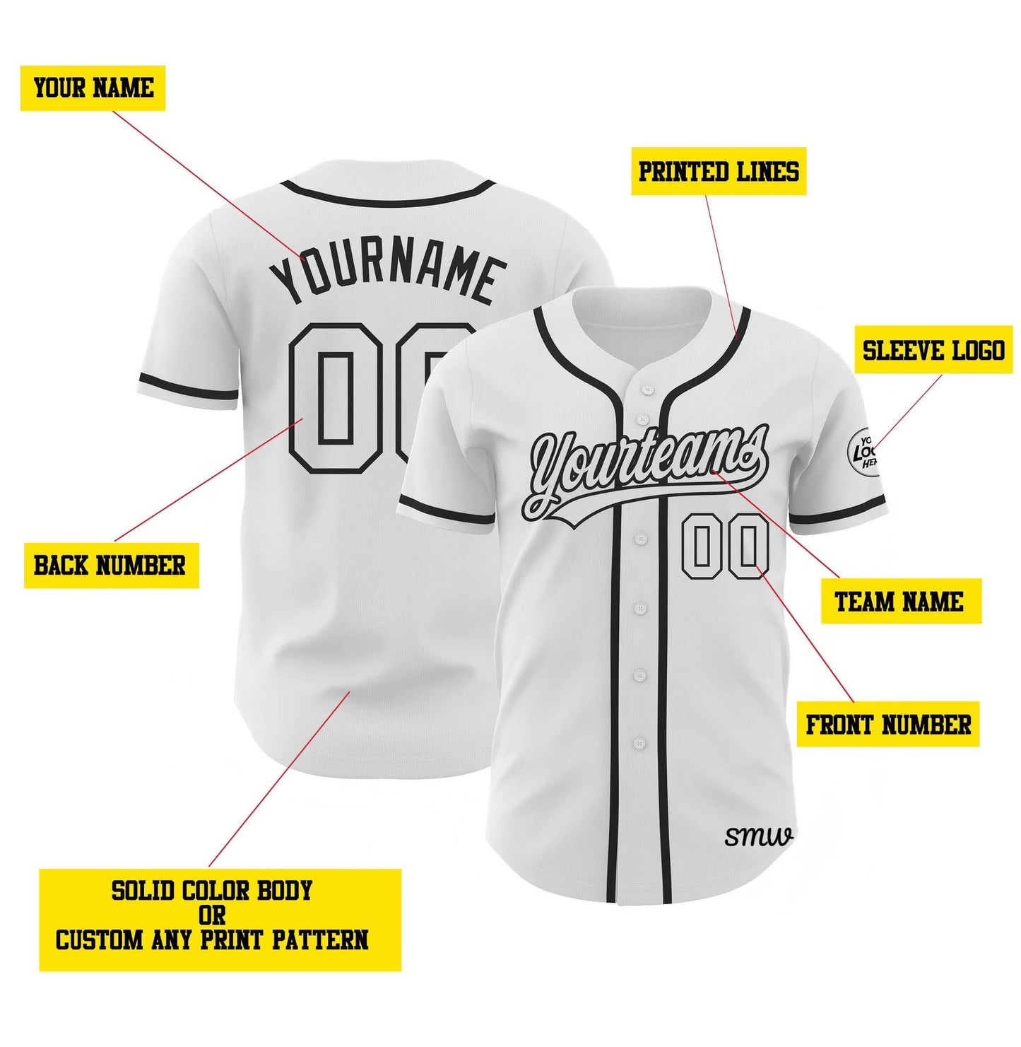 PREORDER custom jersey