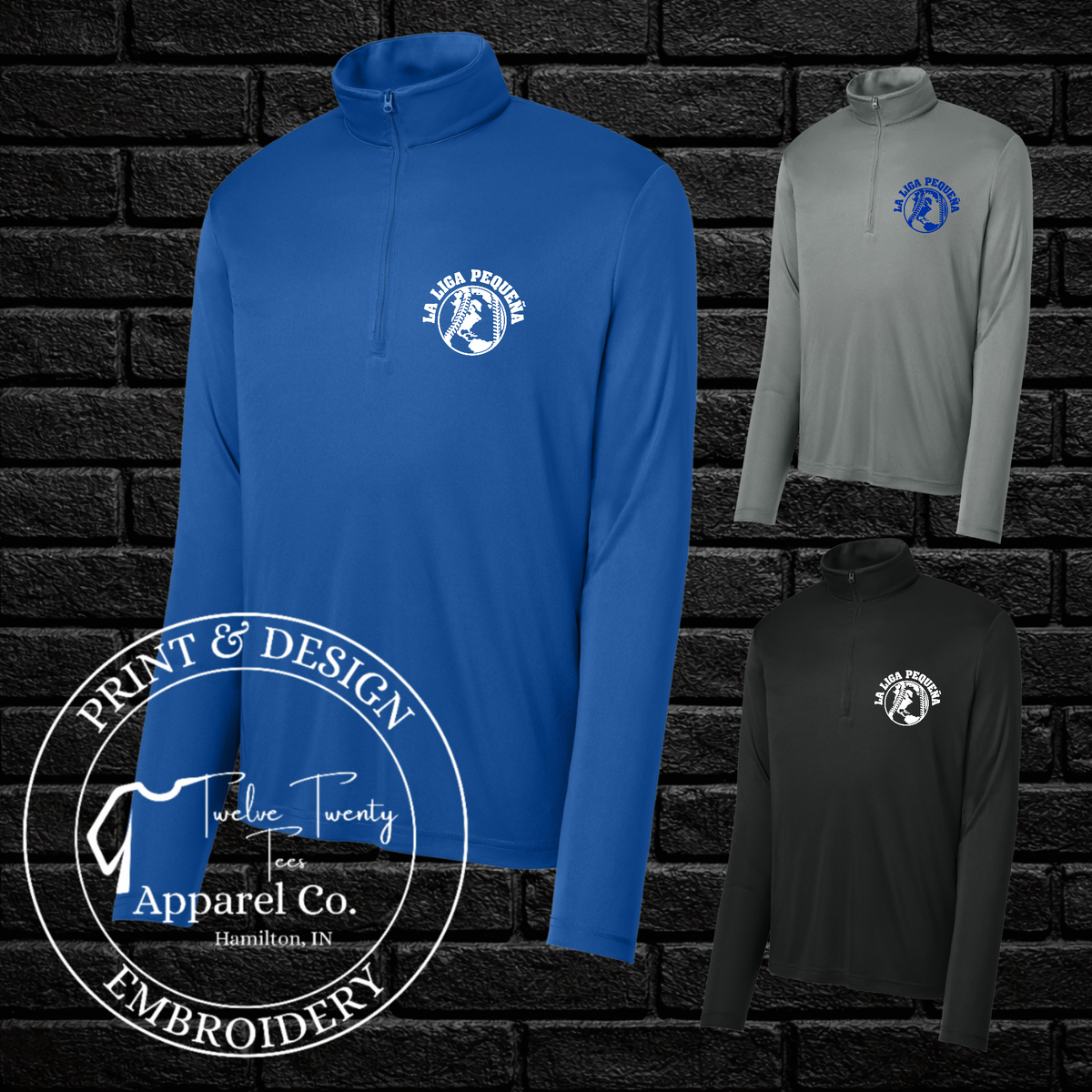 LA LIGA PEQUEÑA sport 1/4 zip