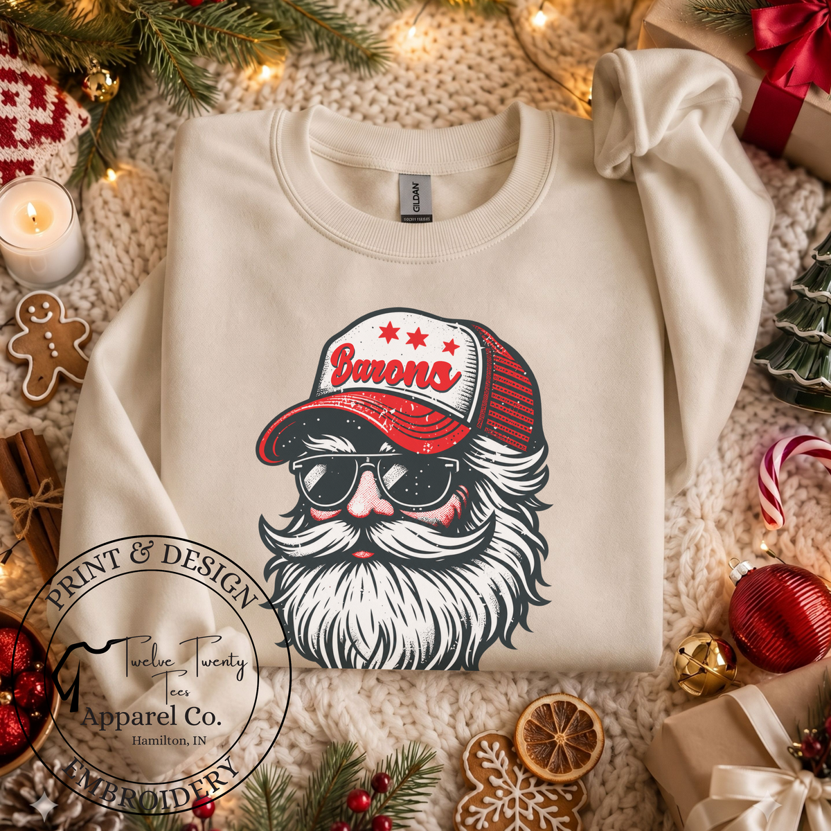 Mascot Santa
