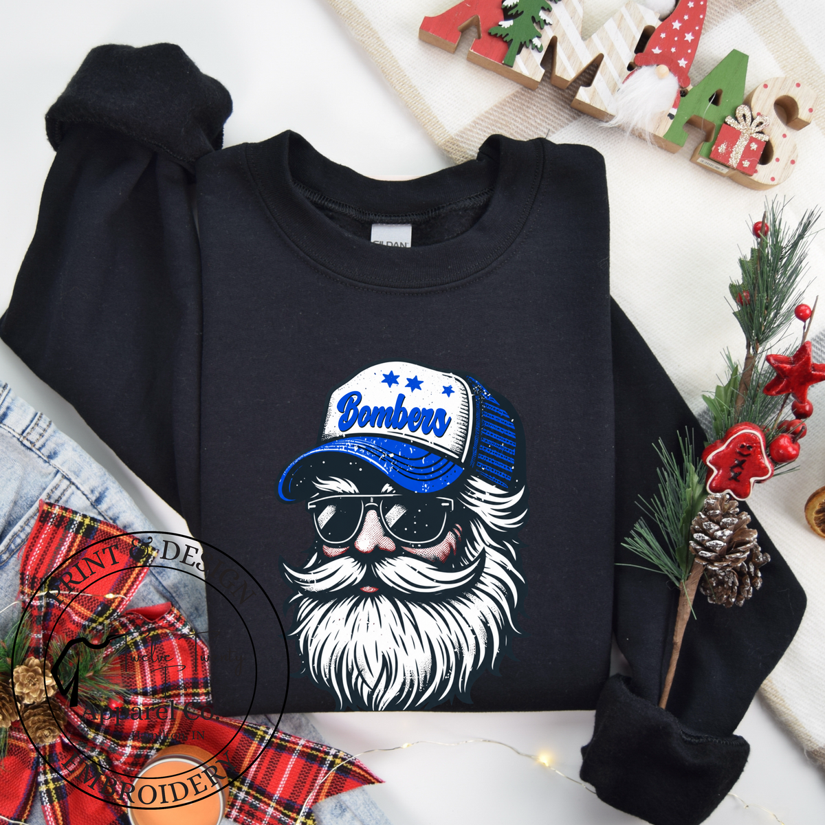 Mascot Santa