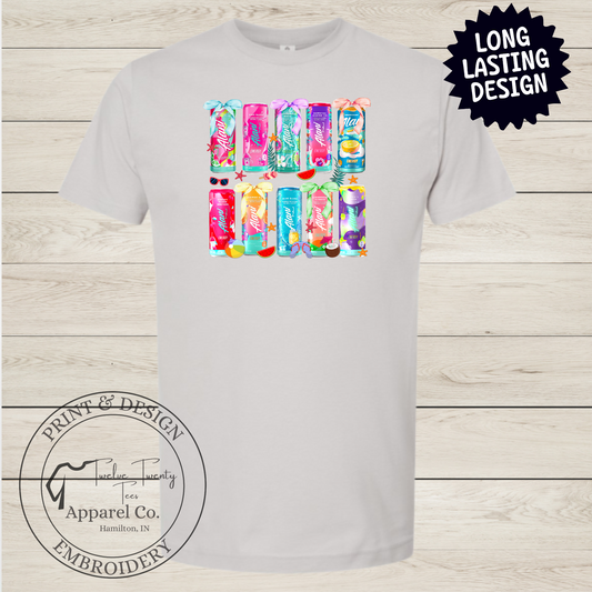 Energy drink summer tee