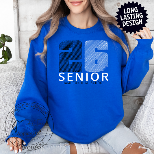 Custom 2026 gradient senior