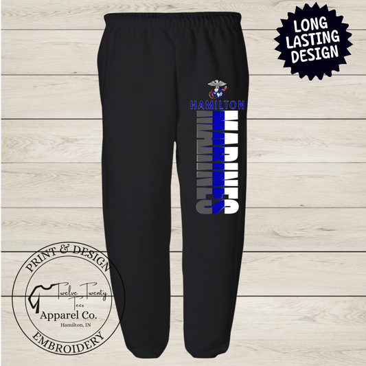 Custom school logo sweats