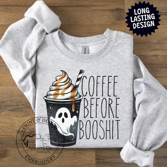 Coffee before booshit