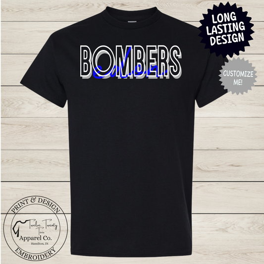 Custom mascot layered