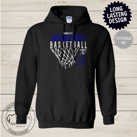 CUSTOM Basketball Net Logo