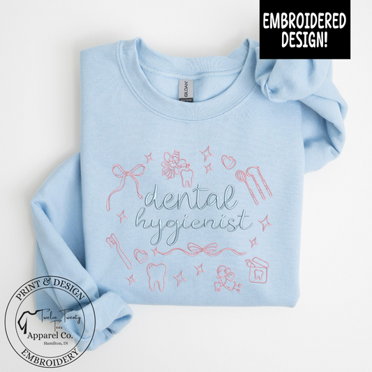 Embroidered Dental Icons
