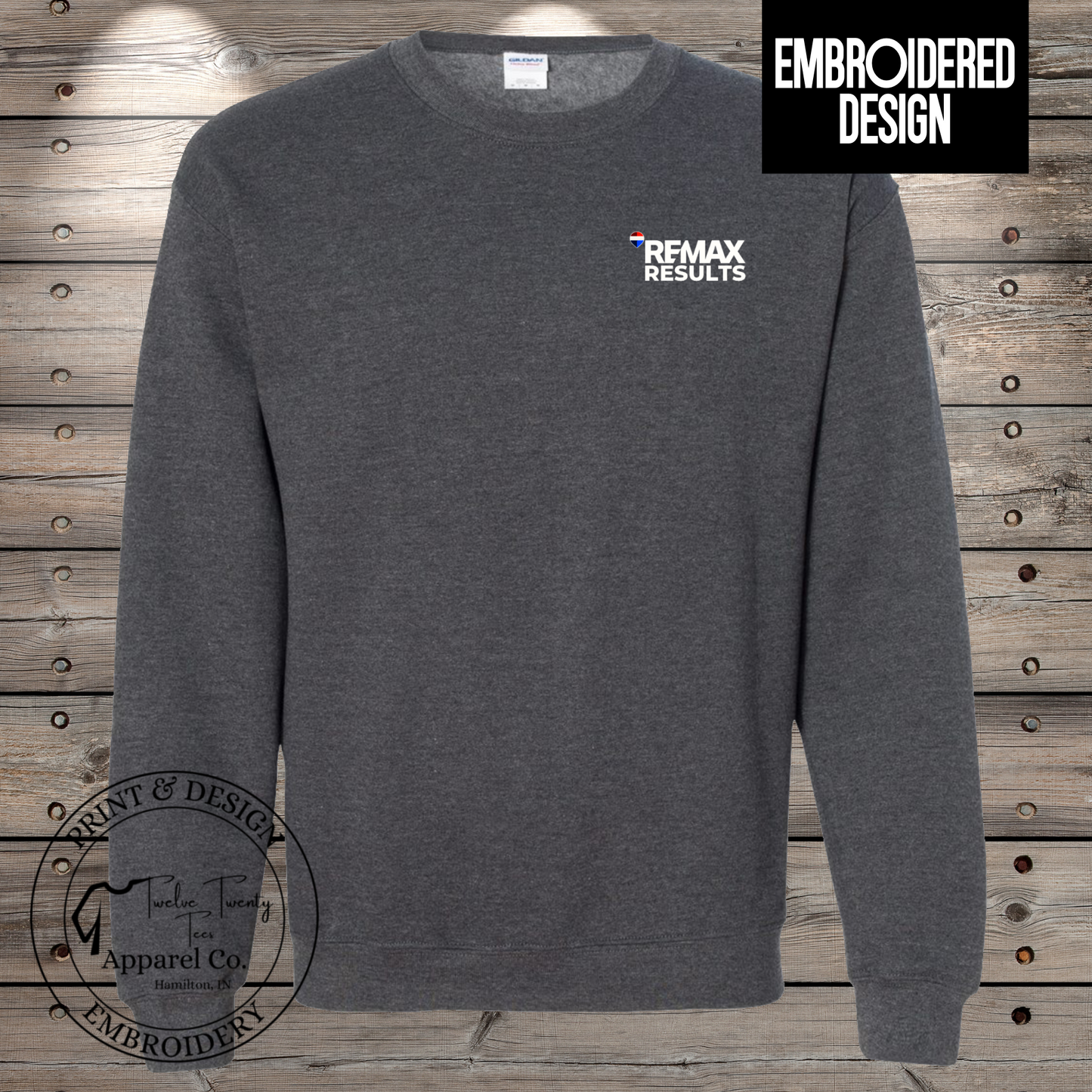 REMAX Embroidered Crewneck Sweatshirt