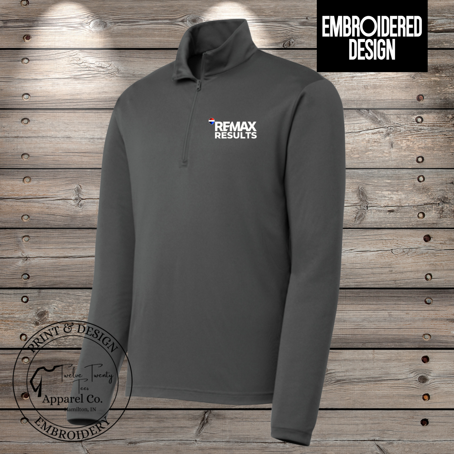 REMAX Embroidered Light Weight 1/4 Zip