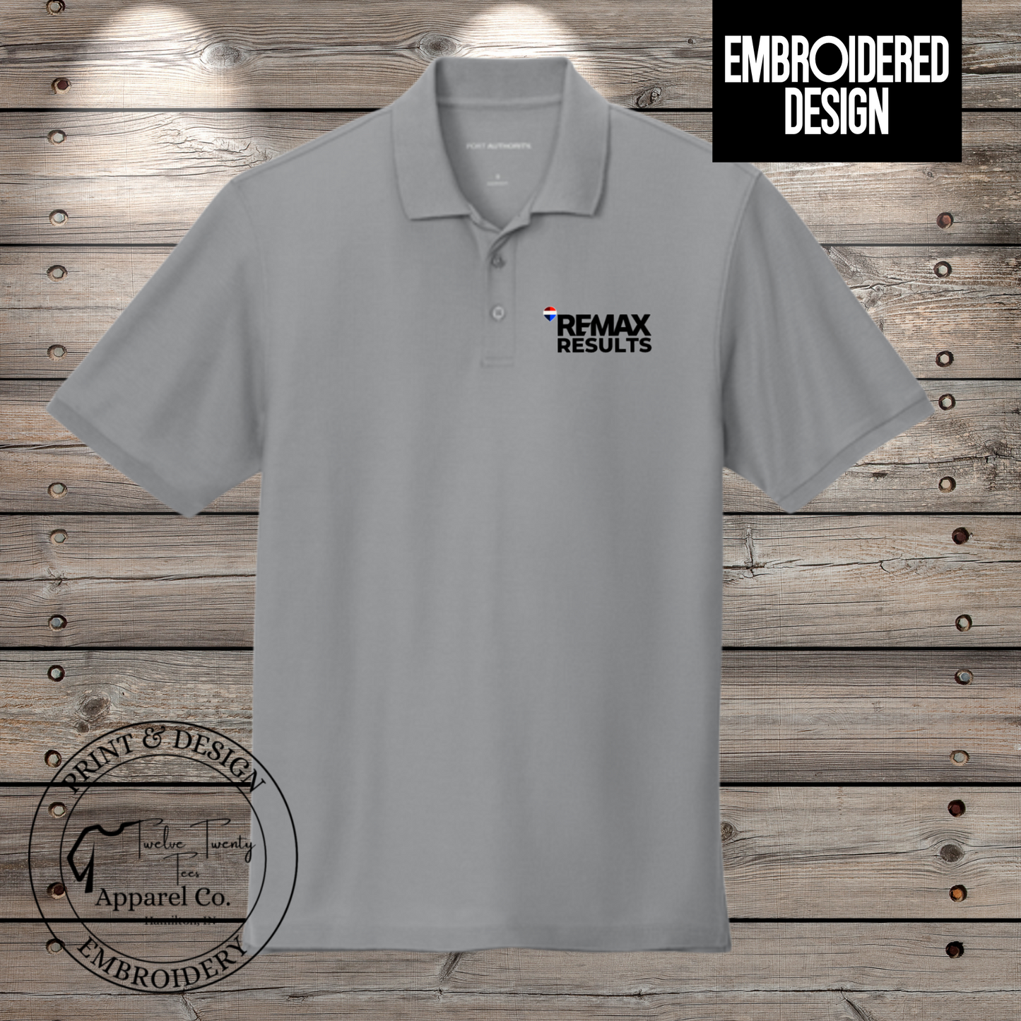 REMAX Embroidered Polo Tee