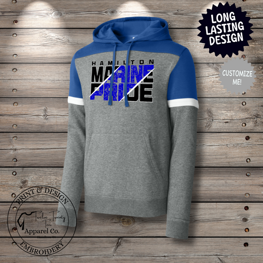 COLORBLOCK mascot pride hoodie